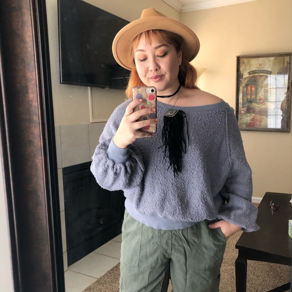 Free People Sweater Sweatshirt